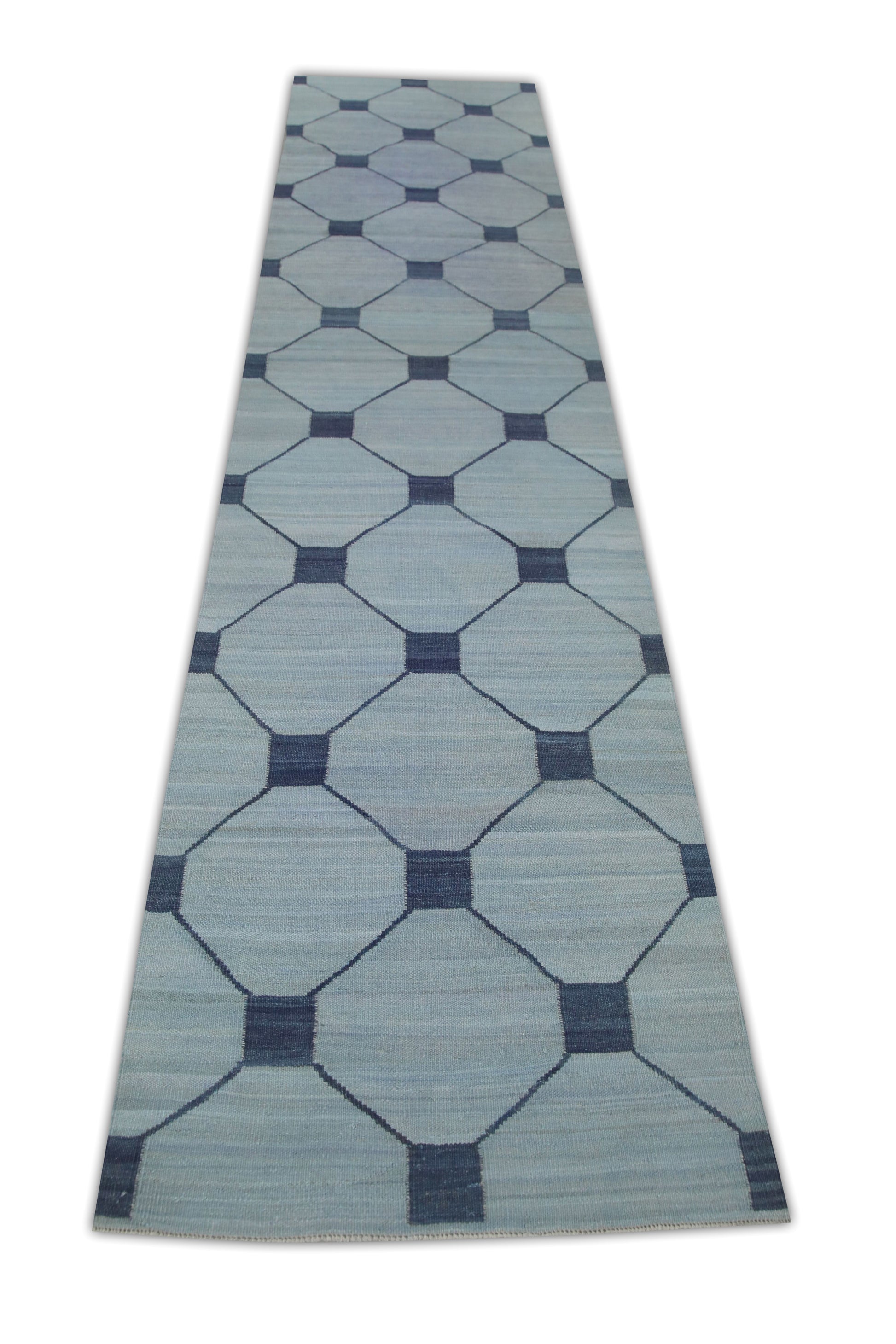 Oriental Flatweave Turkish Kilim 3' x 12'6" #5192