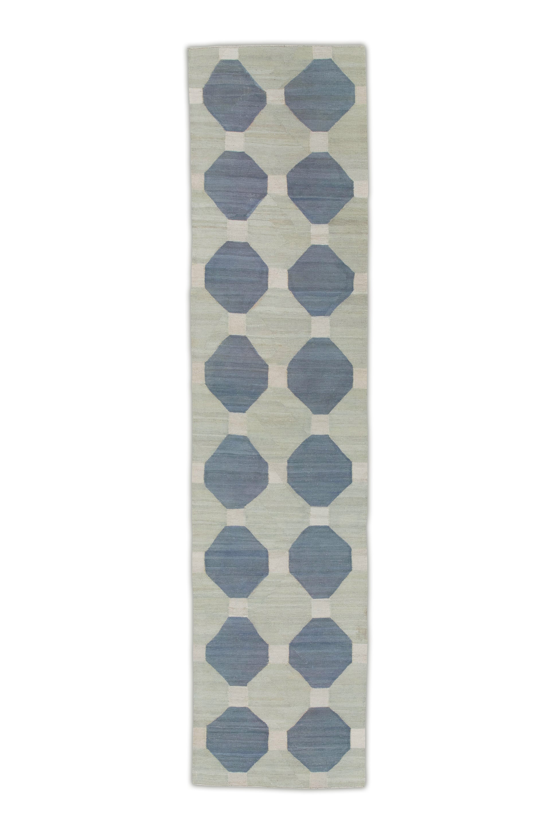 Oriental Flatweave Turkish Kilim 2'10" x 12'2" #5202