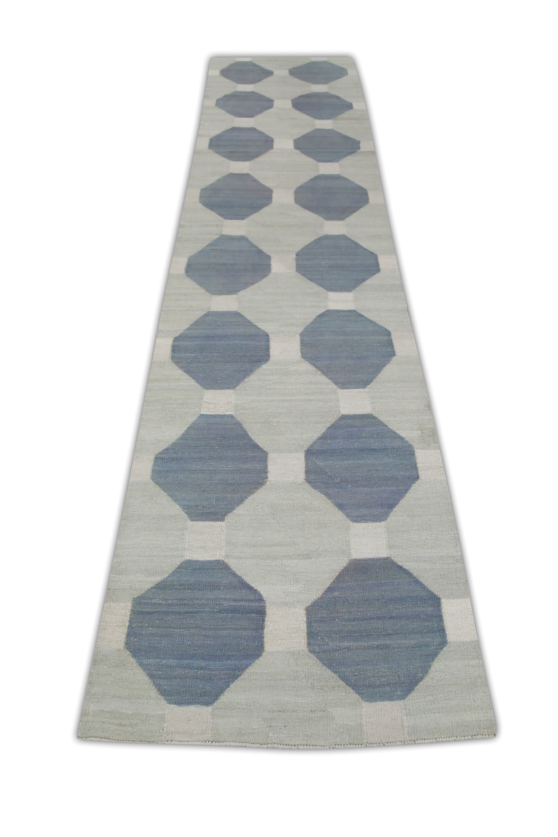 Oriental Flatweave Turkish Kilim 2'10" x 12'2" #5202