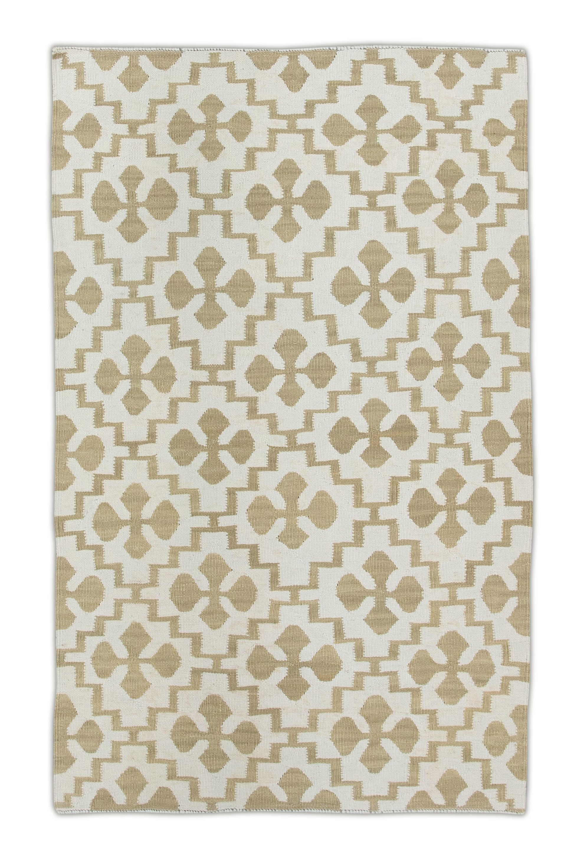 Oriental Flatweave Turkish Kilim 3' x 4'9" #04
