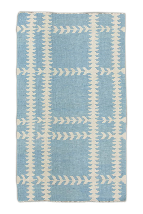 #4236 Oriental Flat Weave Turkish Kilim 2'9" x 4'7"