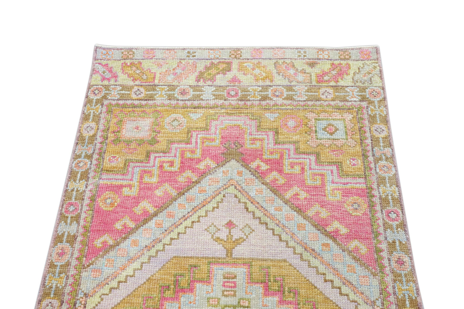 Turkish Oushak Rug 2'10" x 9'1" #4122