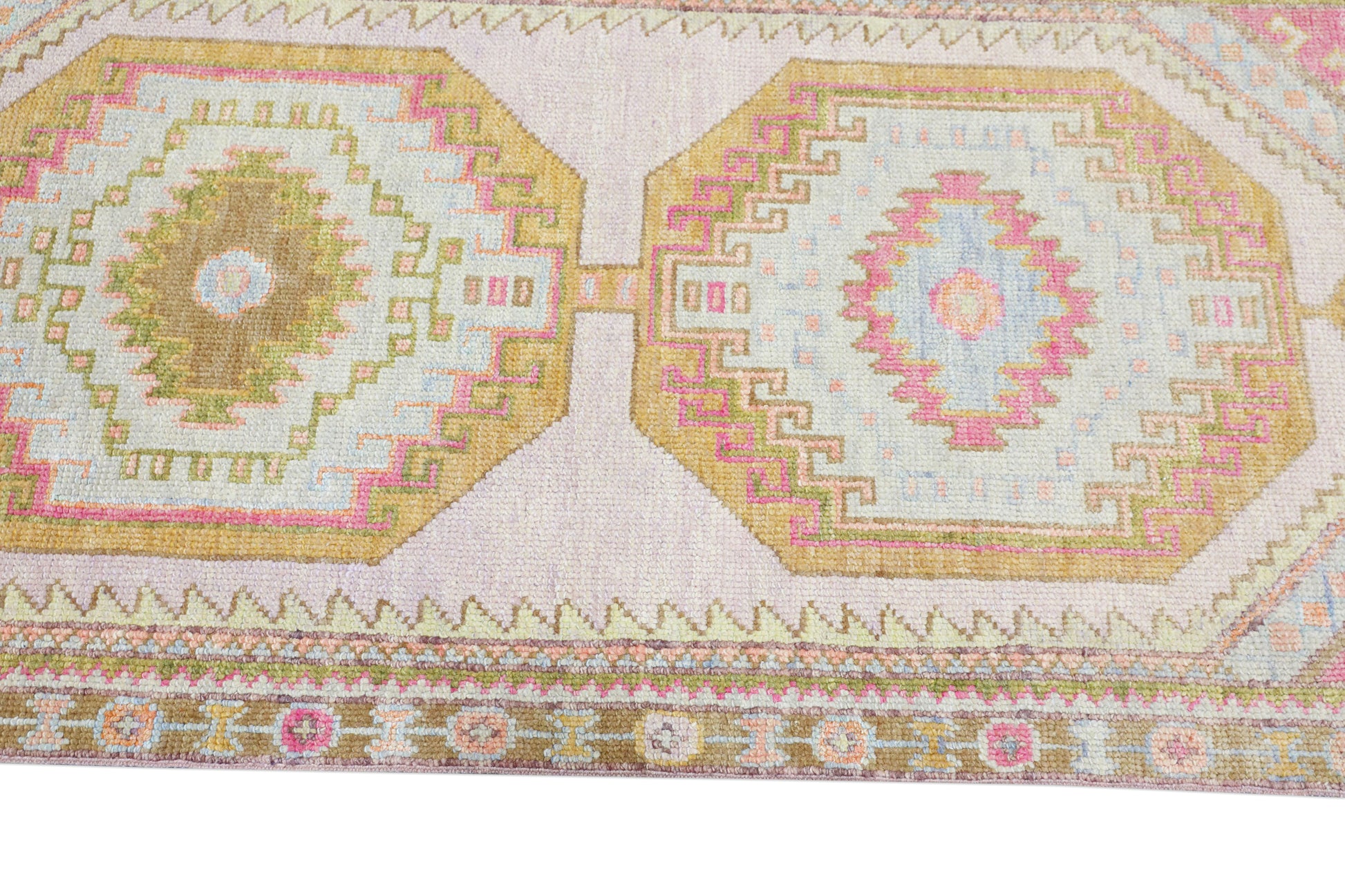 Turkish Oushak Rug 2'10" x 9'1" #4122