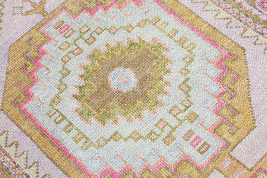 Turkish Oushak Rug 2'10" x 9'1" #4122