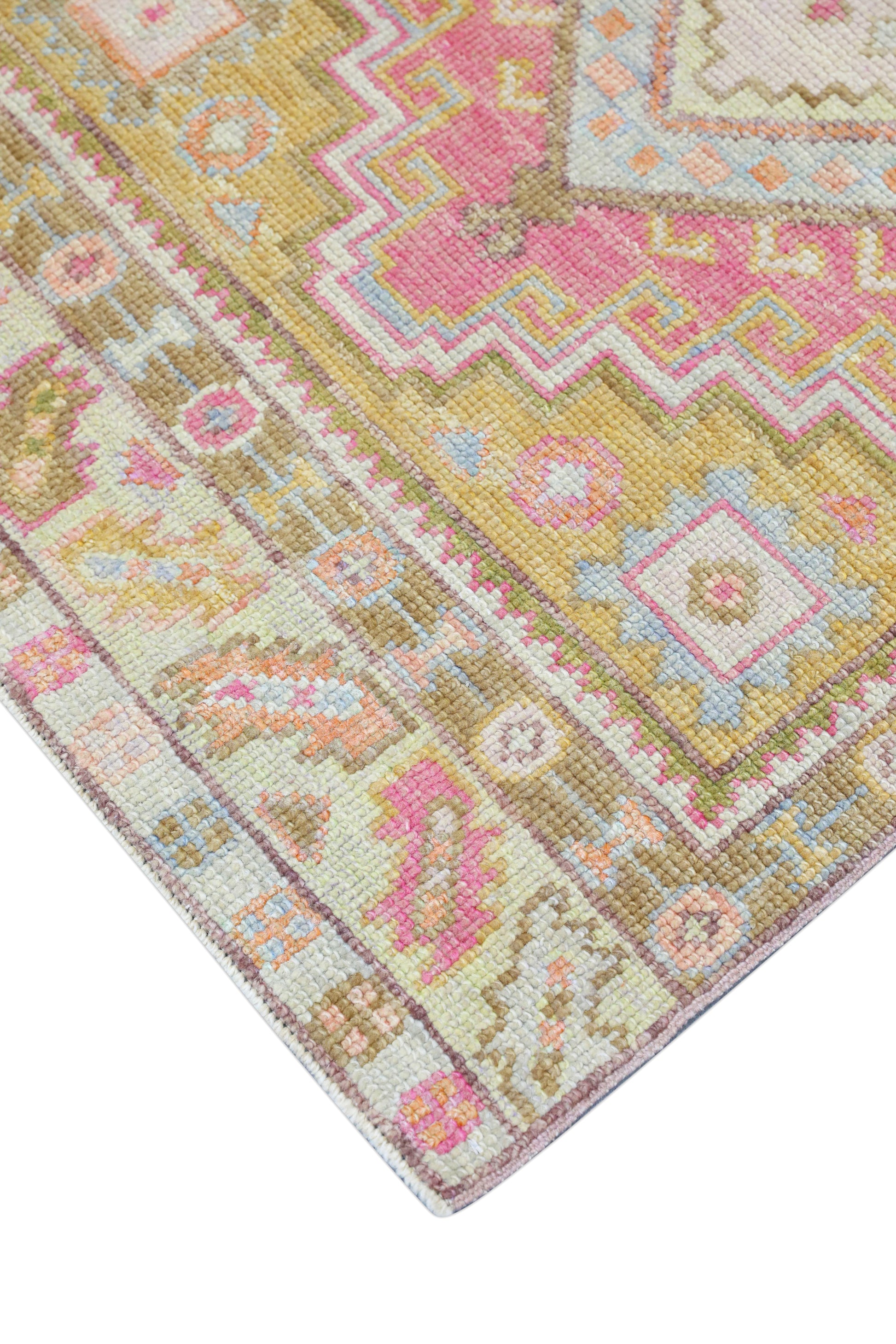 Turkish Oushak Rug 2'10" x 9'1" #4122