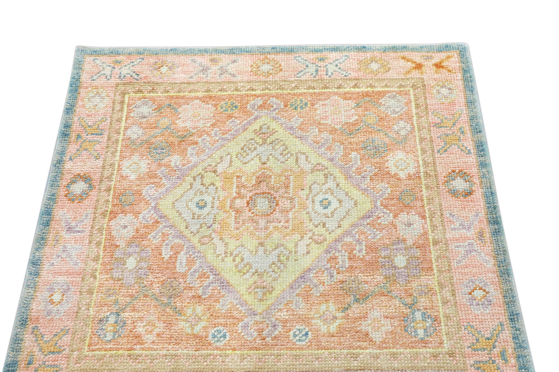 Turkish Oushak Rug 3' x 12' #4085