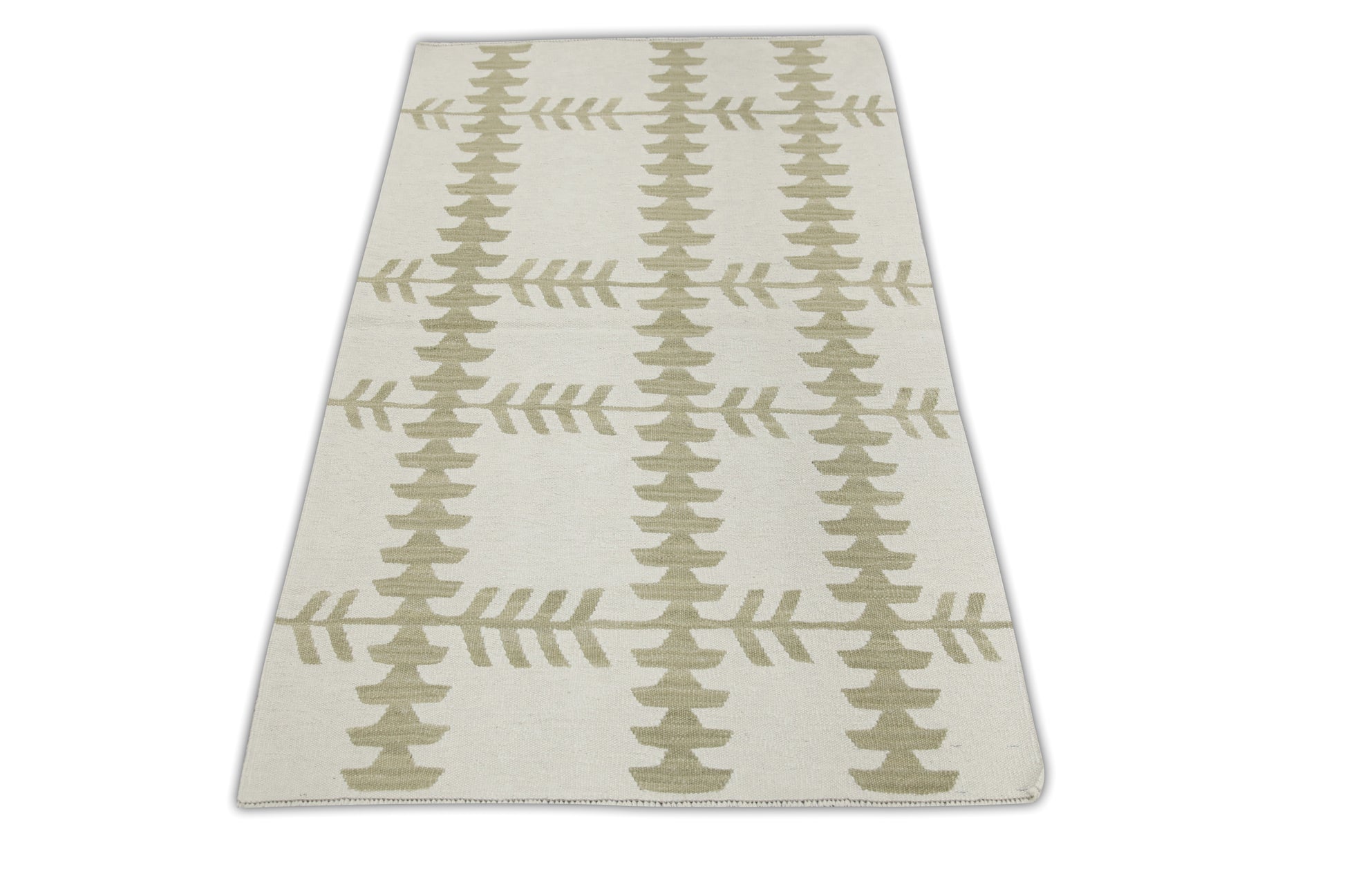 Oriental Flatweave Turkish Kilim 2'10" x 4'8" #7332