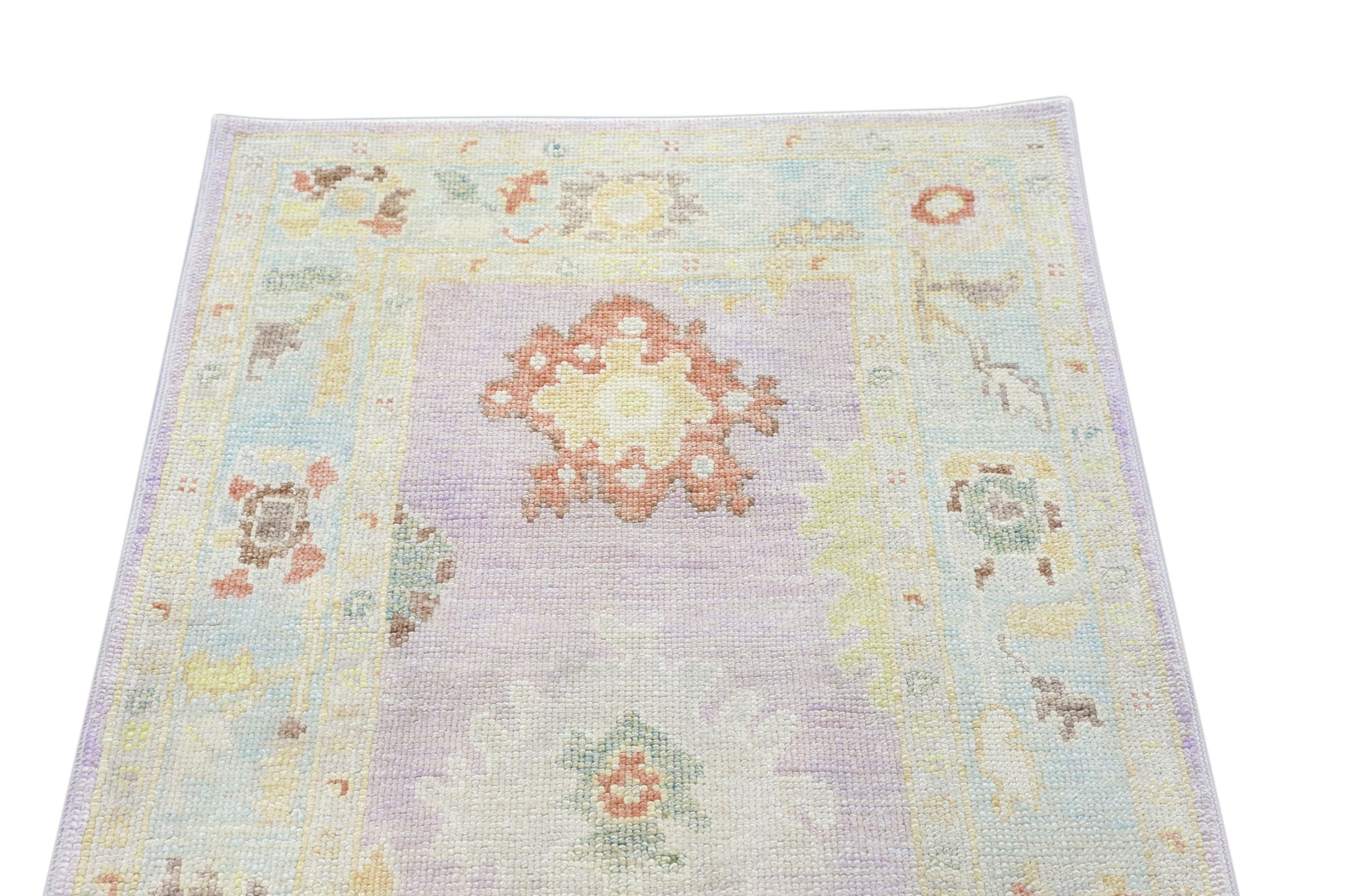 Turkish Oushak Rug 3'1" x 6'9" #4410