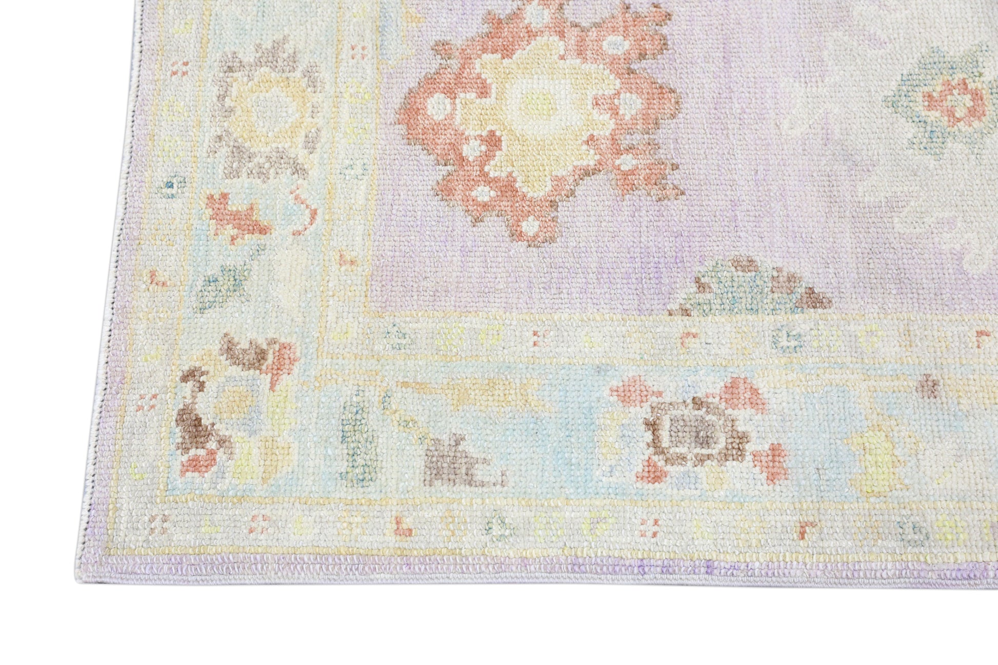 Turkish Oushak Rug 3'1" x 6'9" #4410