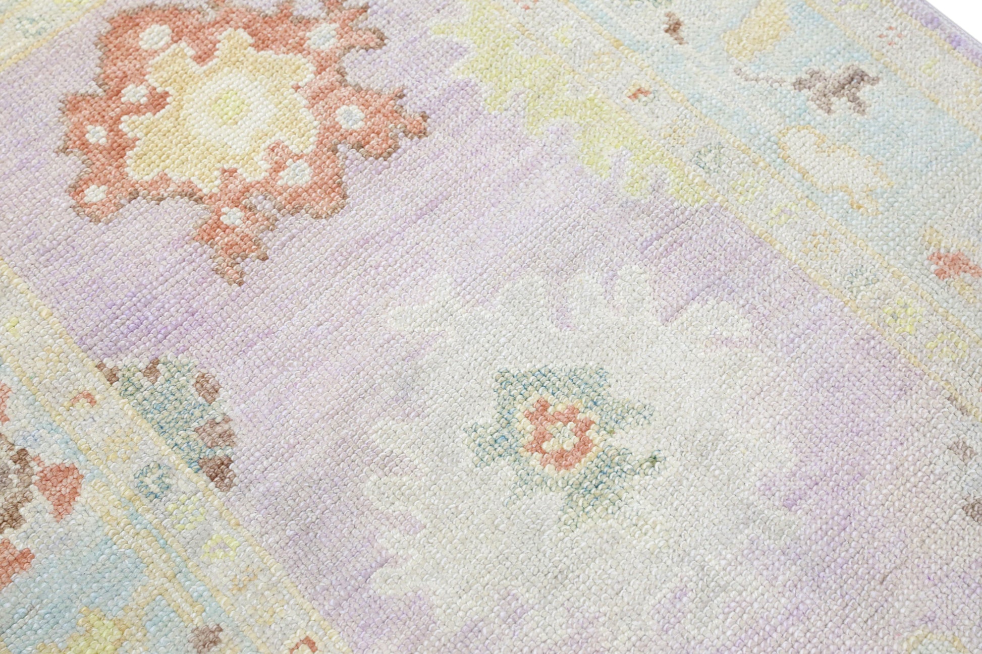 Turkish Oushak Rug 3'1" x 6'9" #4410