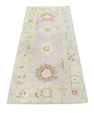 Turkish Oushak Rug 3'1" x 6'9" #4410