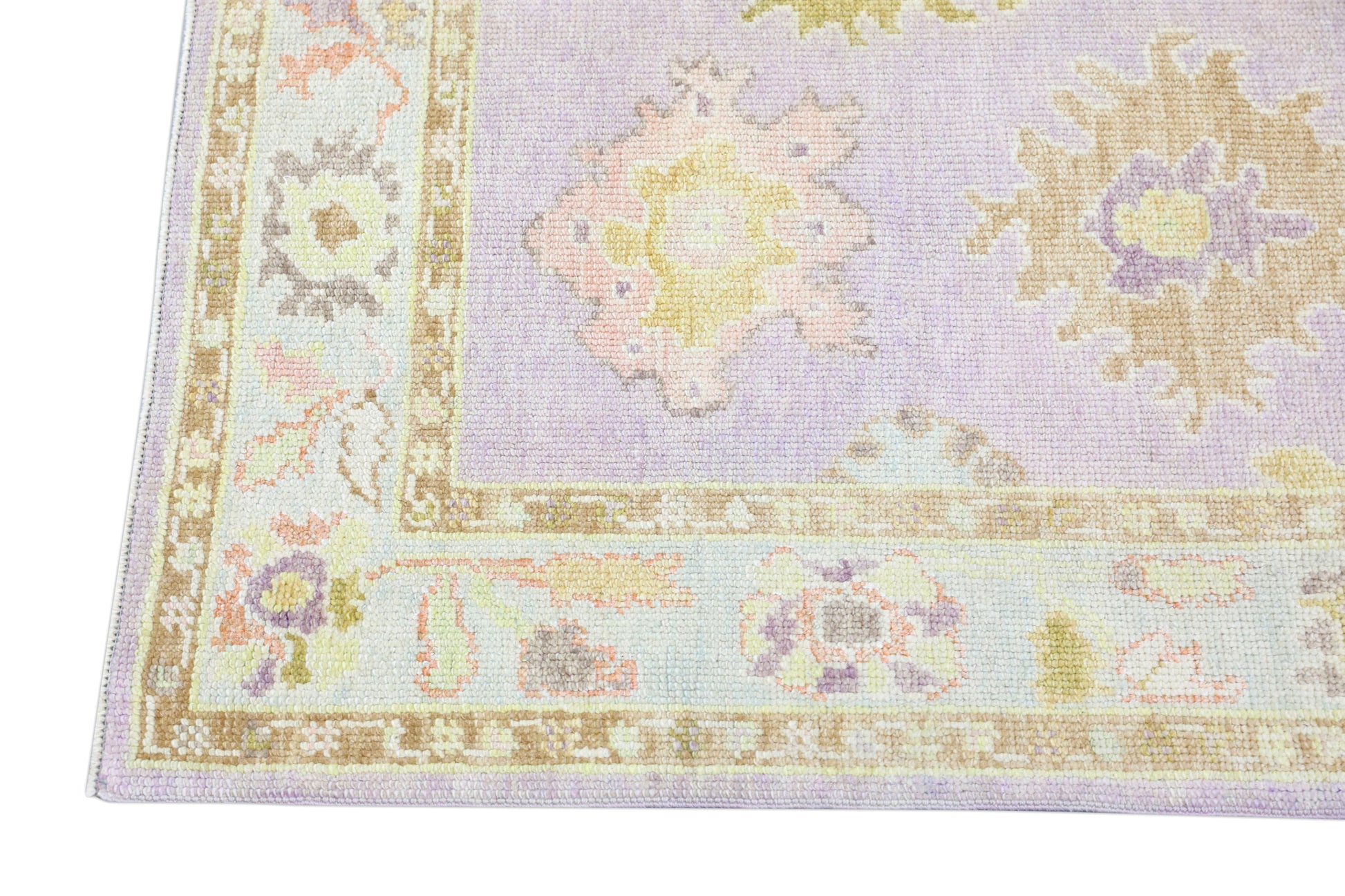 Turkish Oushak Rug 3' x 11'7" #4430