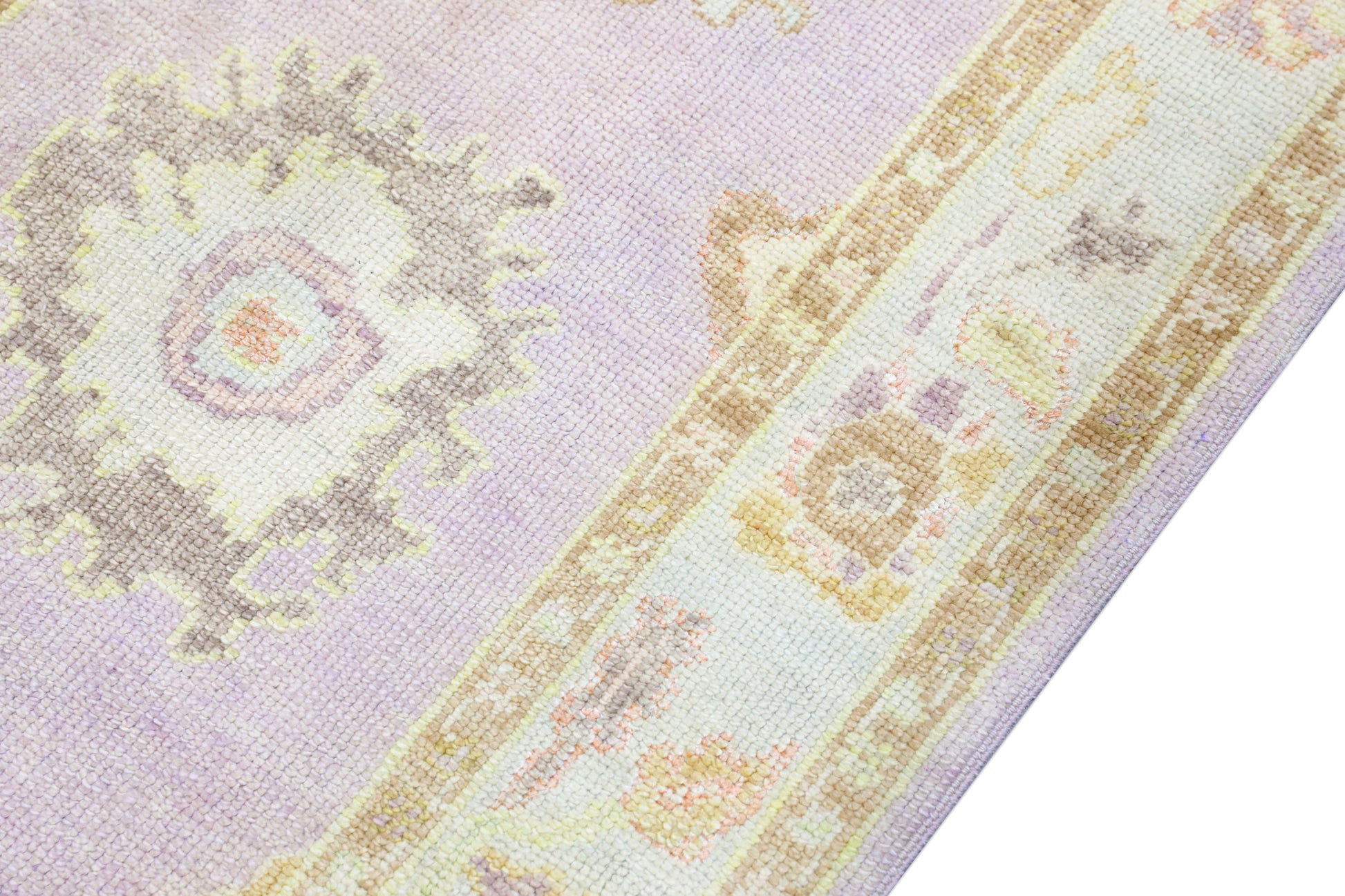 Turkish Oushak Rug 3' x 11'7" #4430