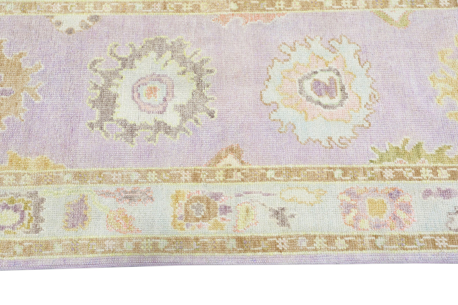 Turkish Oushak Rug 3' x 11'7" #4430