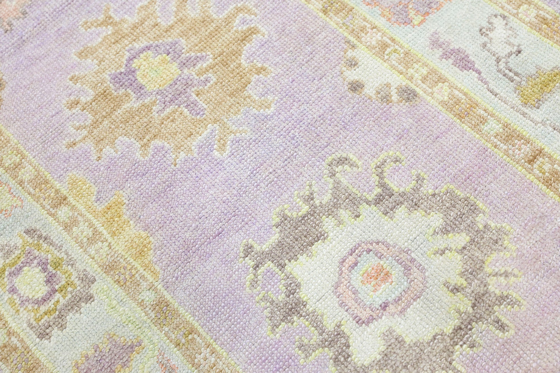 Turkish Oushak Rug 3' x 11'7" #4430