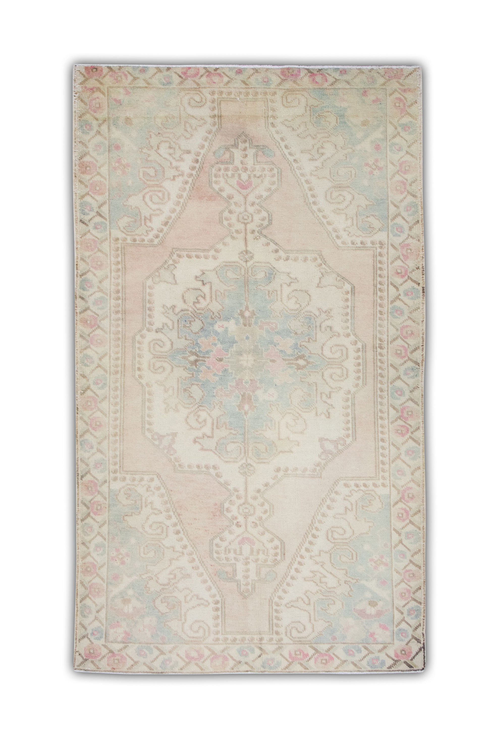 Turkish Vintage Anatolian Rug  4'6" x 7'8" #437