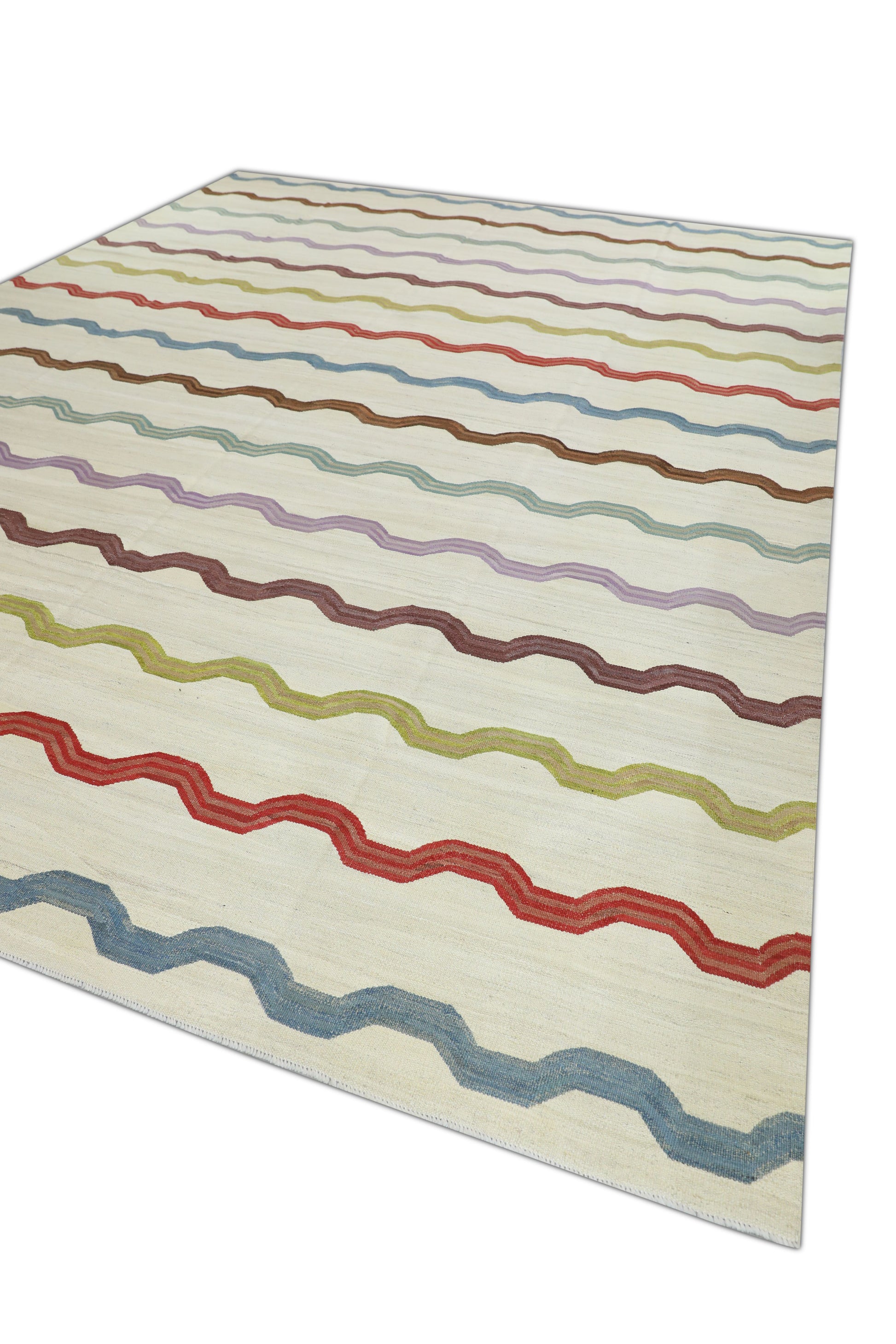 Oriental Flatweave Turkish Kilim 11'10" x 15'9" #1006