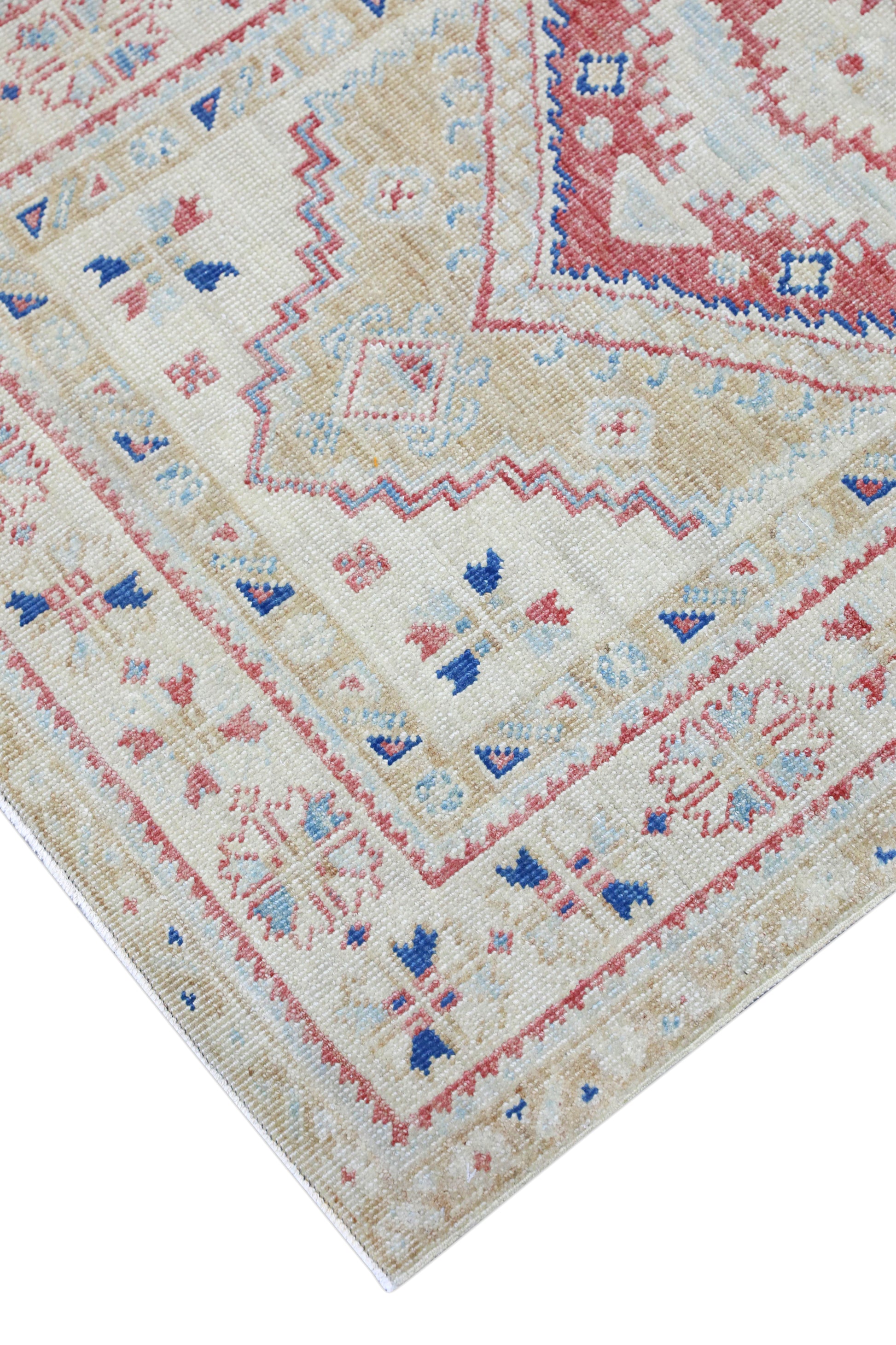Turkish Oushak Rug 2'11" x 11'1" #4114