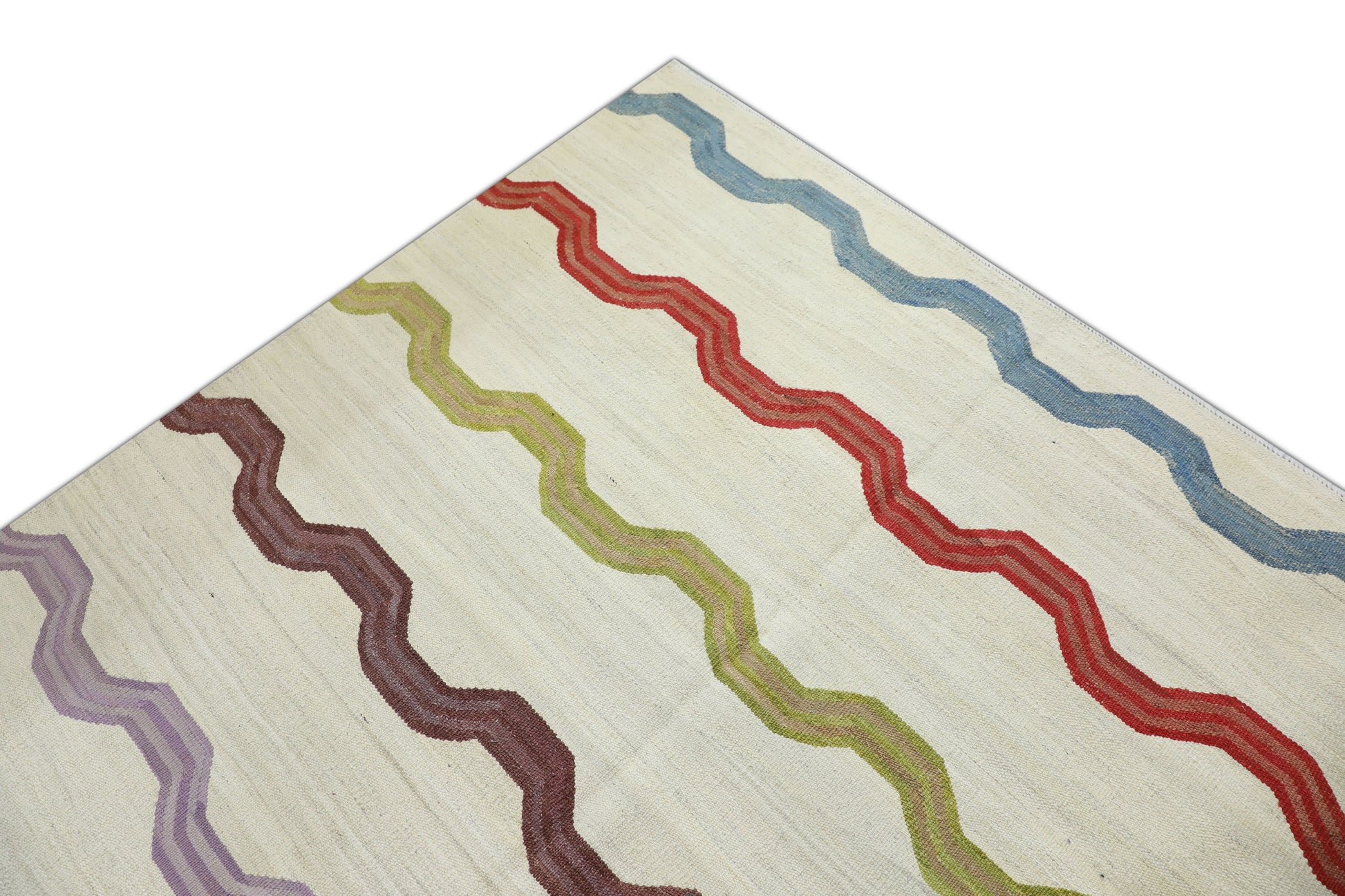 Oriental Flatweave Turkish Kilim 11'10" x 15'9" #1006