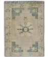 Turkish Vintage Anatolian Rug  4'10" x 6'11" #76
