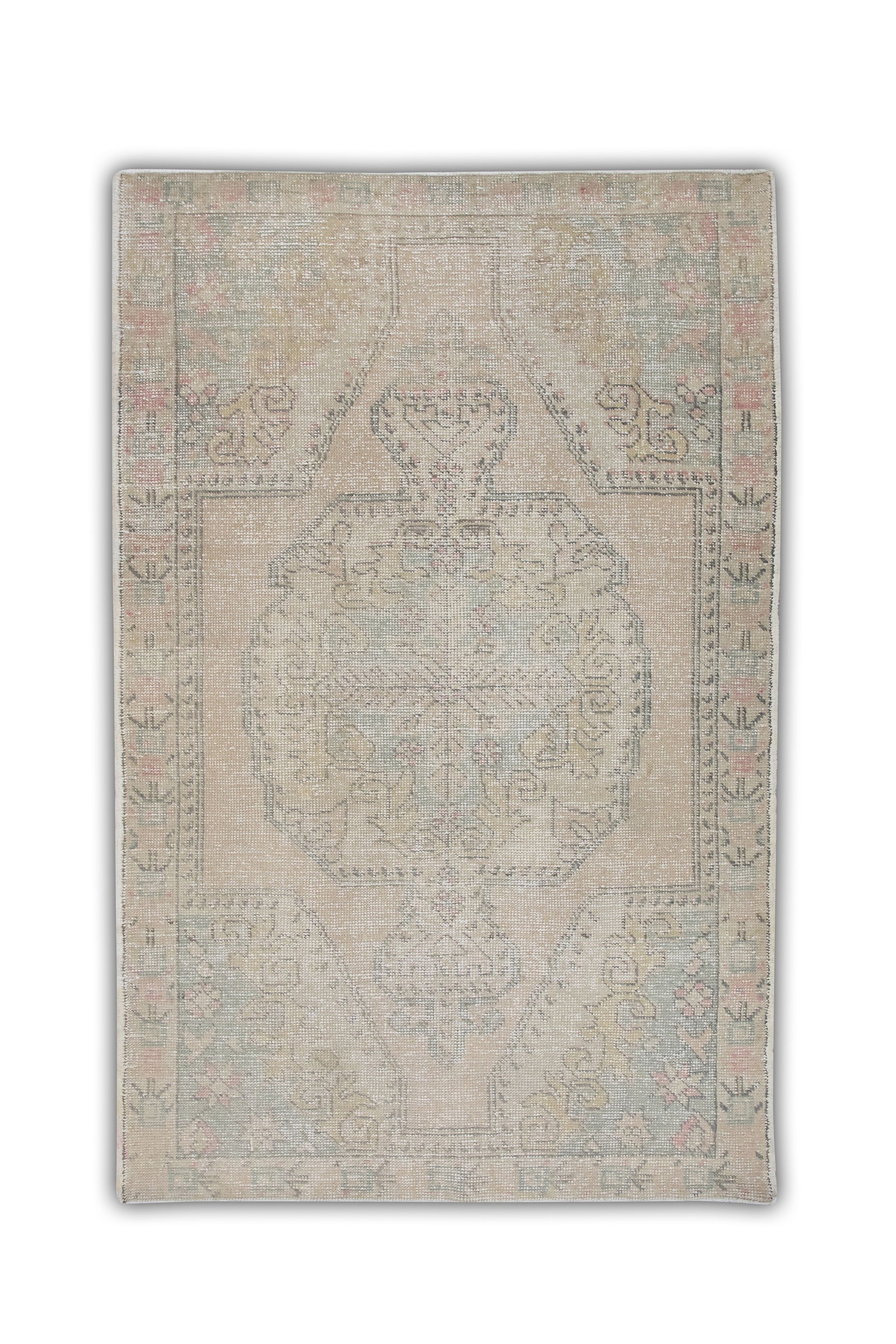 Turkish Vintage Anatolian Rug  4'4" x 6'9" #29