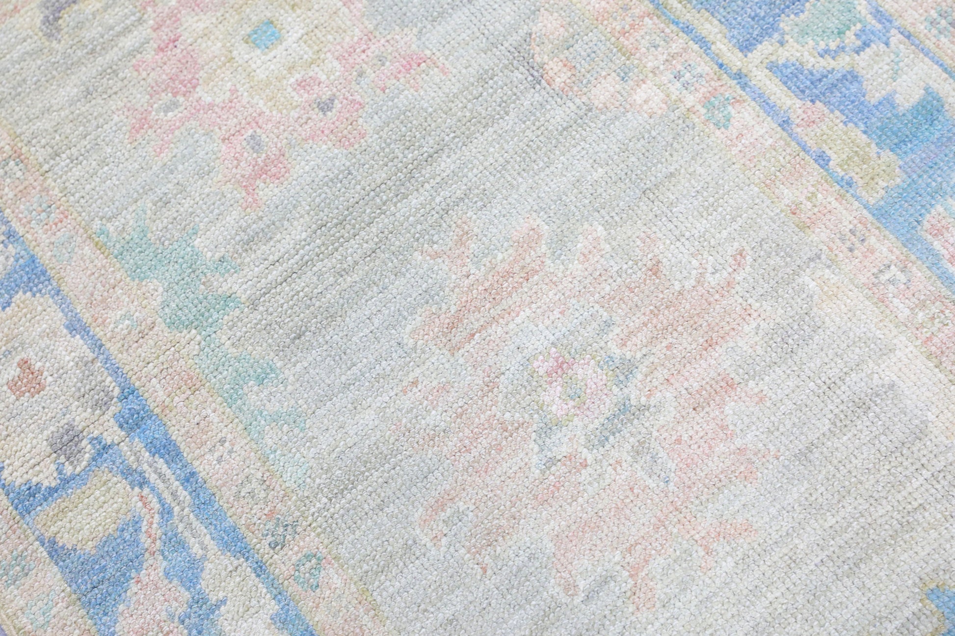 Turkish Oushak Rug 2'10" x 6'7" #4419