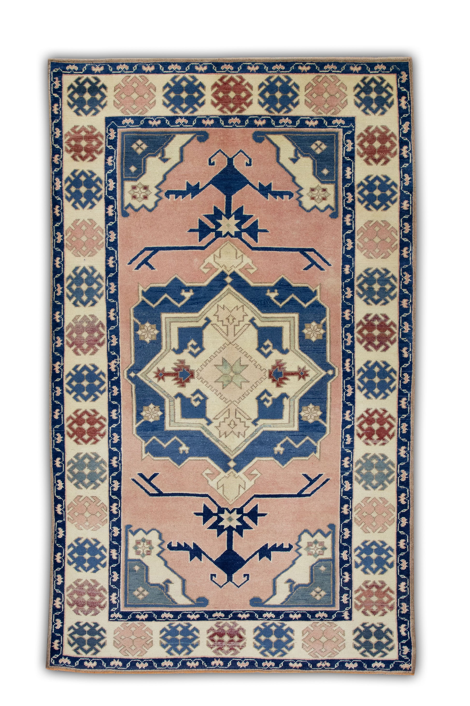Turkish Vintage Anatolian Rug  4'8" x 7'9" #365
