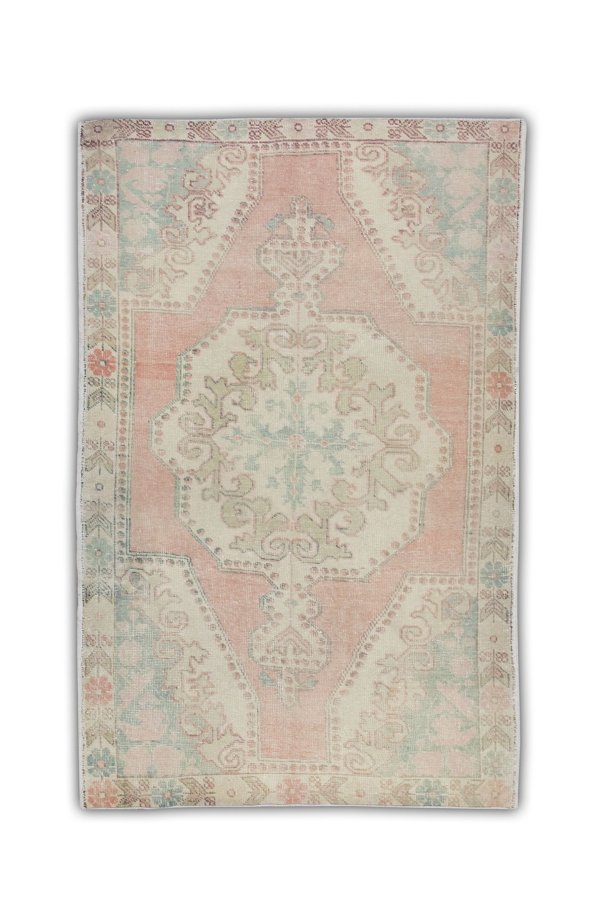 Turkish Vintage Anatolian Rug  4'6" x 6'11" #172