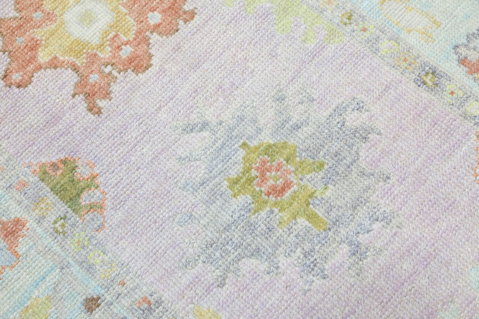 Turkish Oushak Rug 3'3" x 7'1" #4416