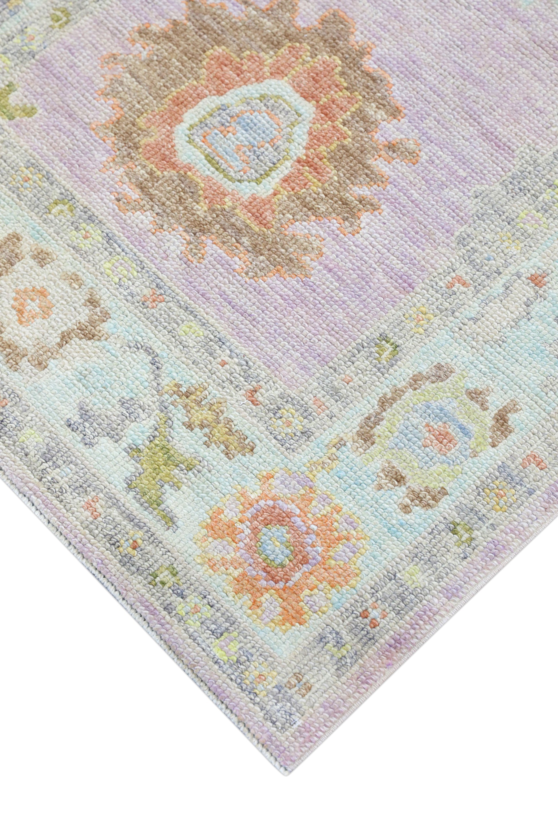 Turkish Oushak Rug 3'3" x 7'1" #4416