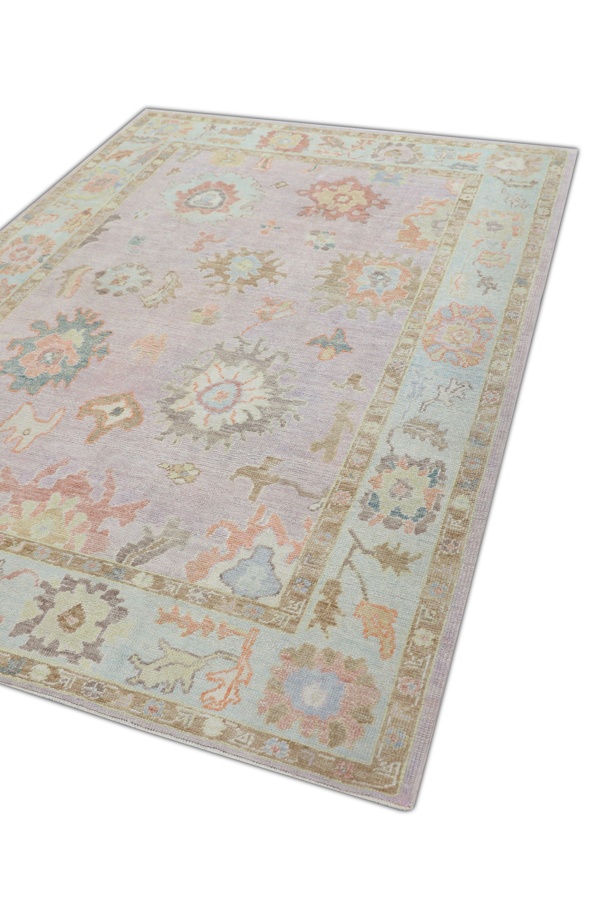 Turkish Oushak Rug 6'2" x 8'10" #2790