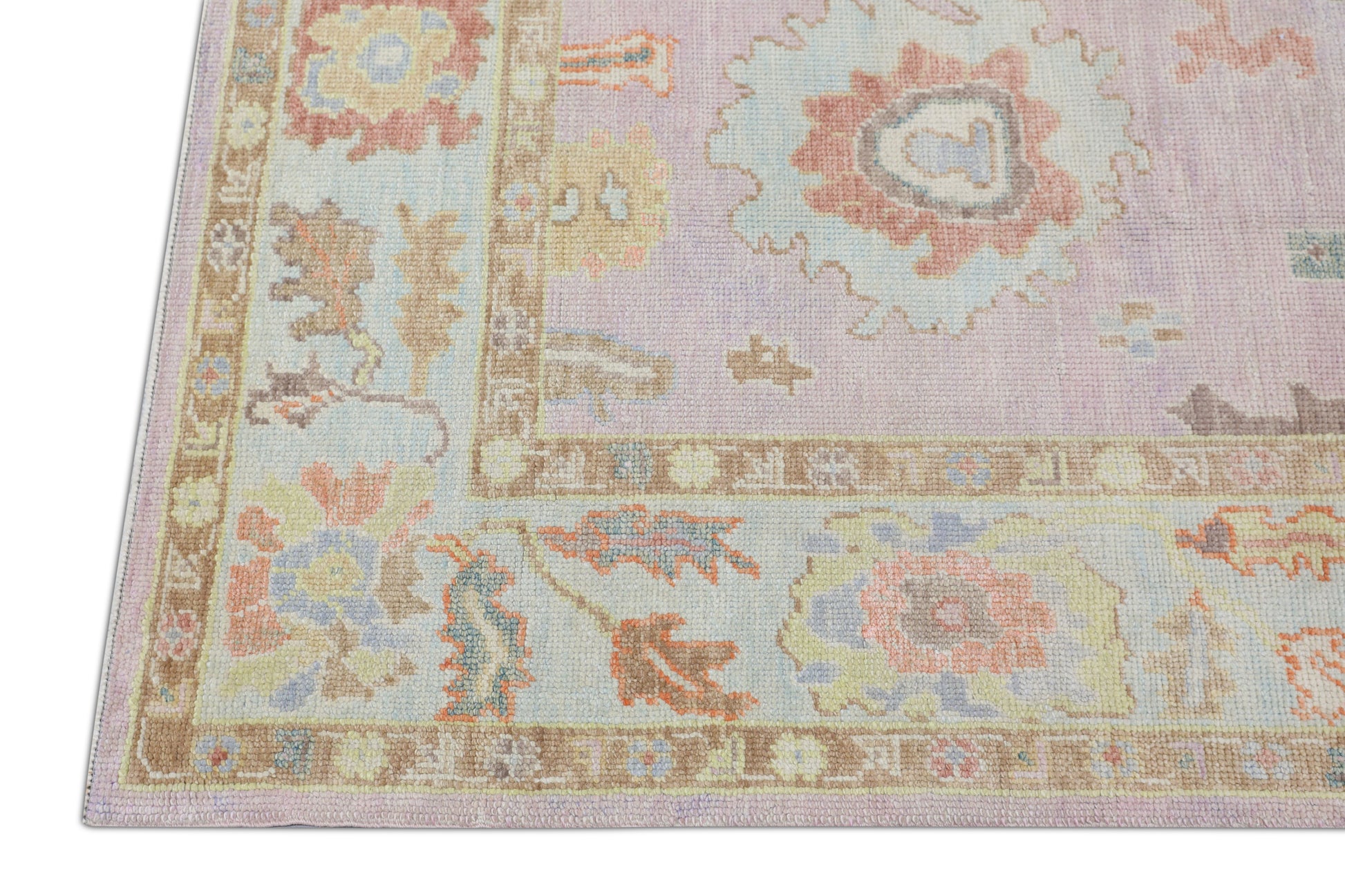 Turkish Oushak Rug 6'2" x 8'10" #2790