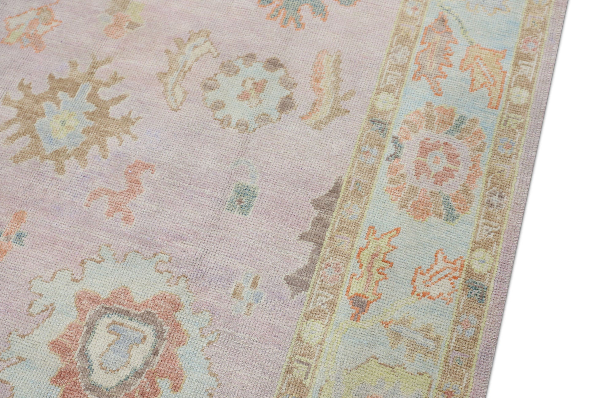 Turkish Oushak Rug 6'2" x 8'10" #2790