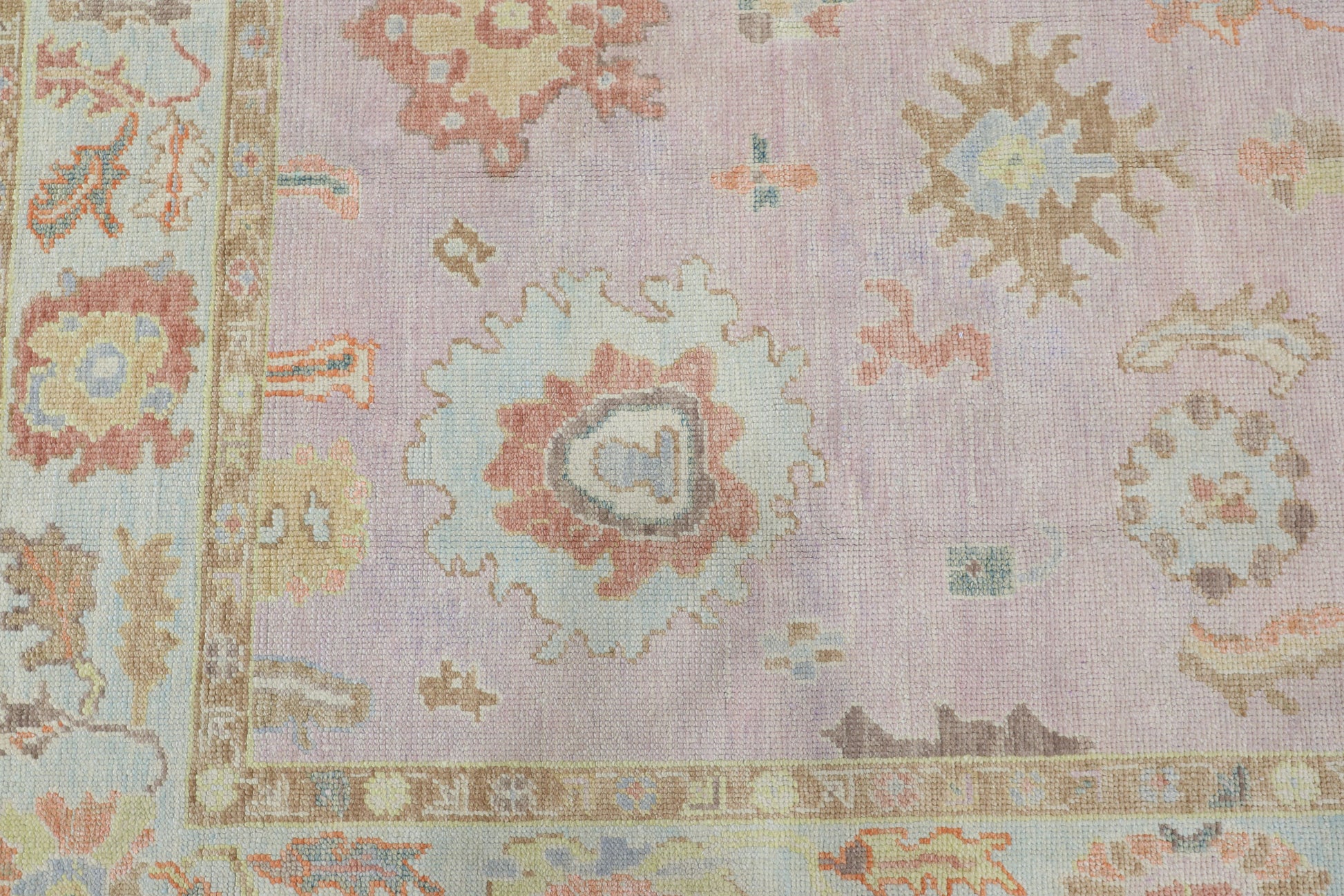 Turkish Oushak Rug 6'2" x 8'10" #2790