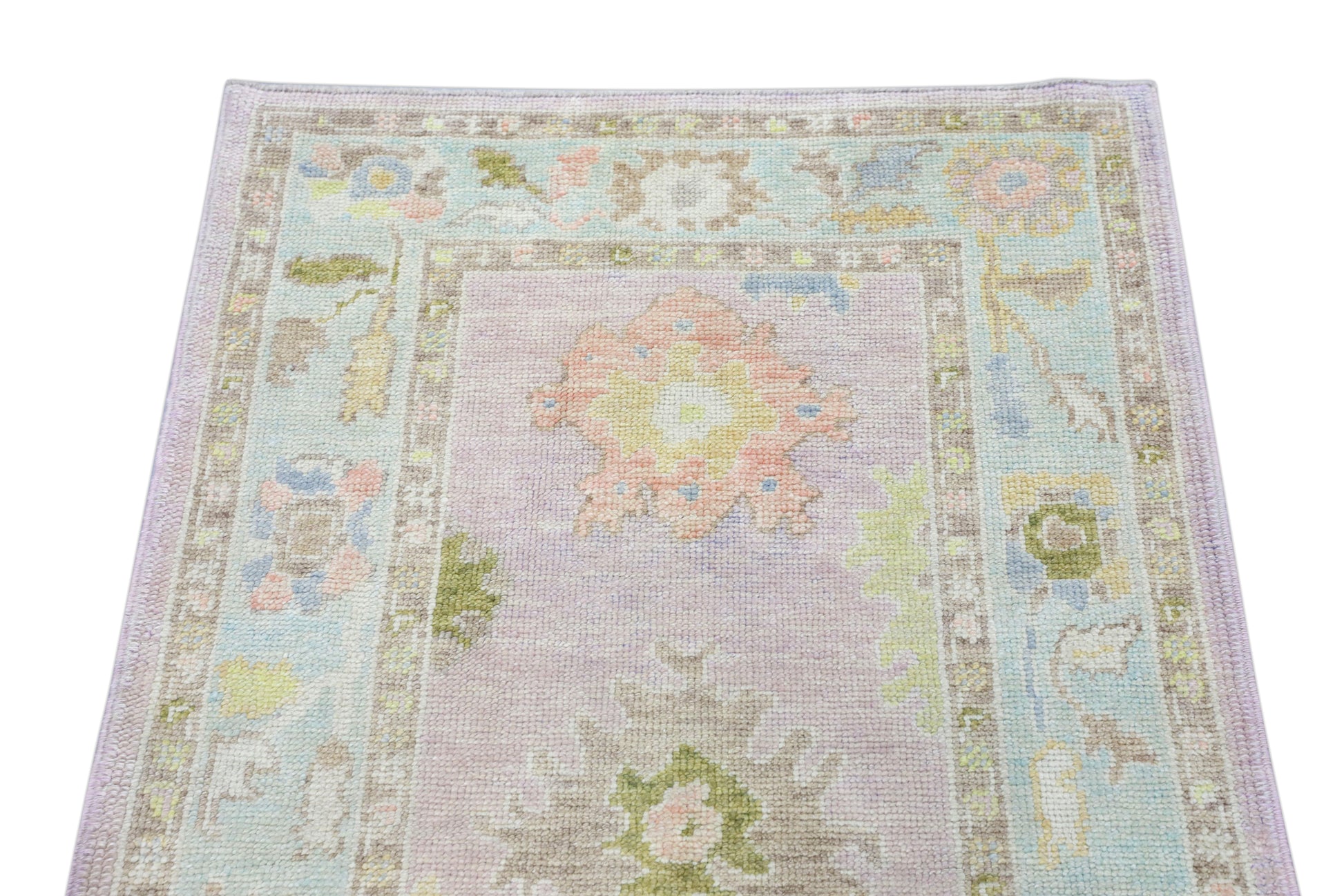 Turkish Oushak Rug 2'11" x 6'1" #4116