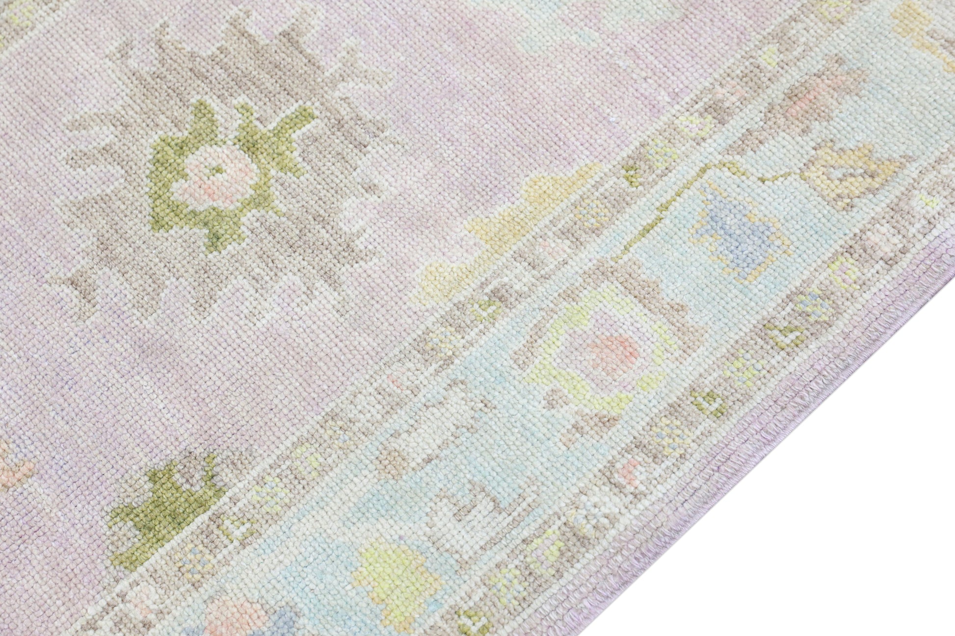 Turkish Oushak Rug 2'11" x 6'1" #4116