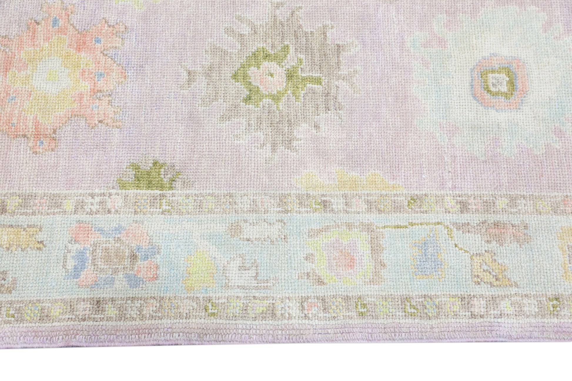 Turkish Oushak Rug 2'11" x 6'1" #4116