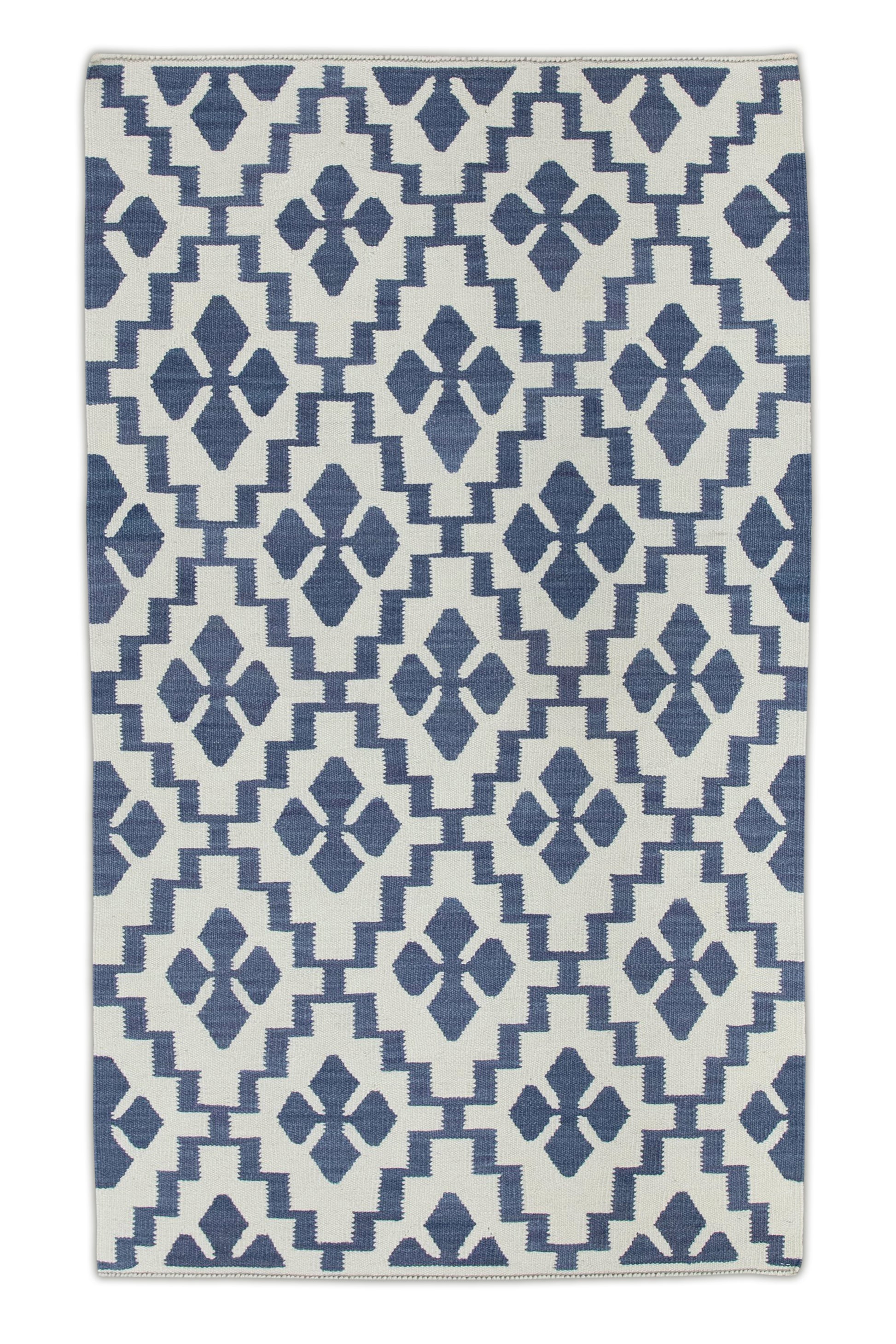 Oriental Flatweave Turkish Kilim 2'11" x 5' #7335