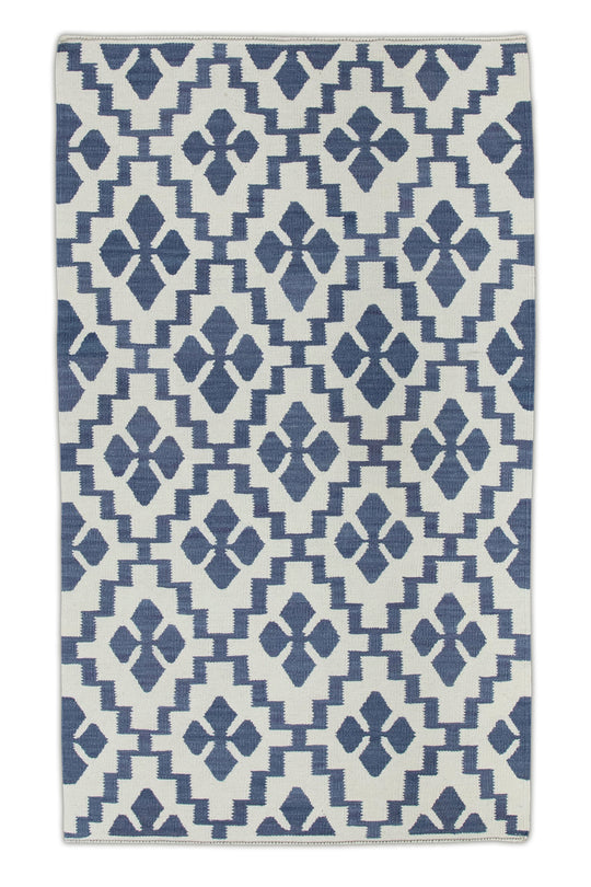 #7335 Oriental Flat Weave Turkish Kilim 2'11" x 5'