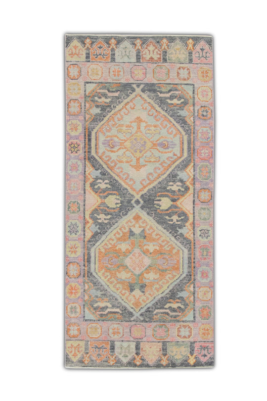 #4139 Turkish Oushak 2'11" x 6'5"