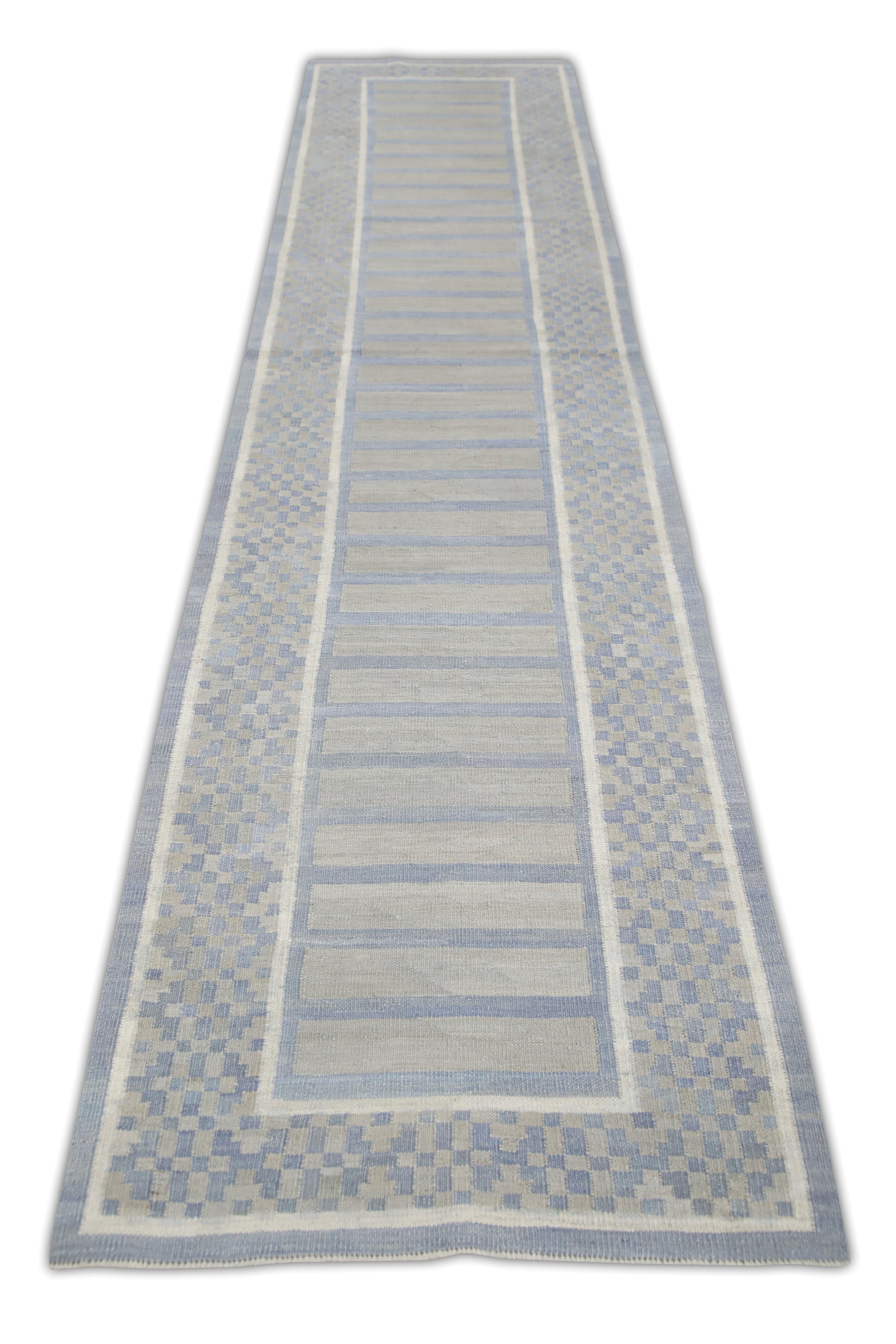Oriental Flatweave Turkish Kilim 3' x 12'4" #5193