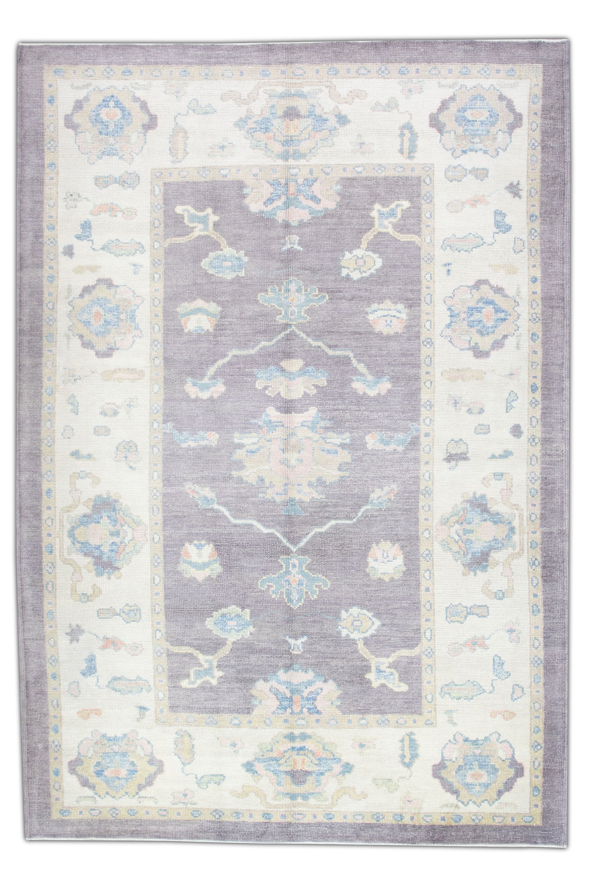 Turkish Oushak Rug 6'3" x 9'2" #3059