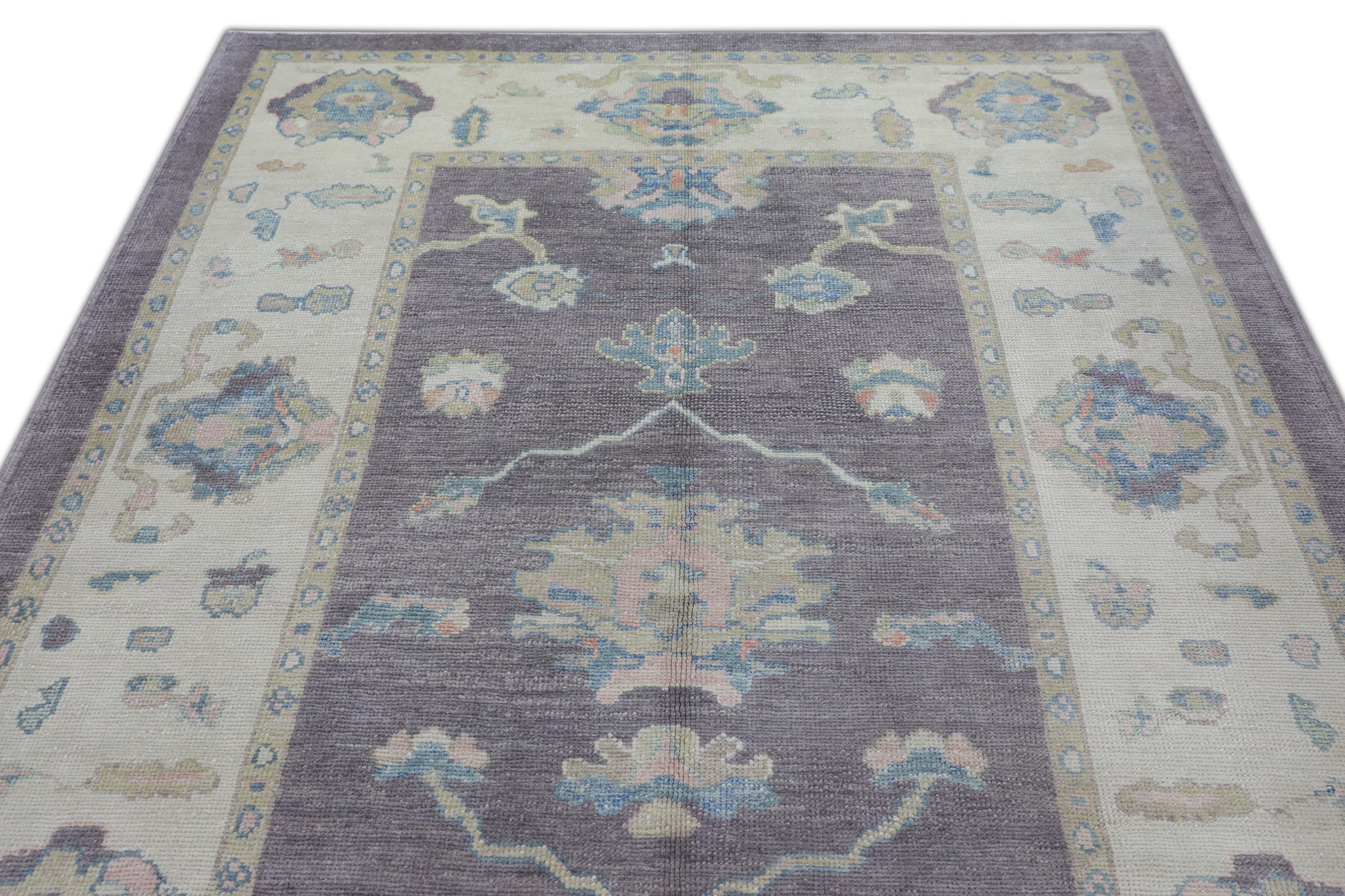 Turkish Oushak Rug 6'3" x 9'2" #3059