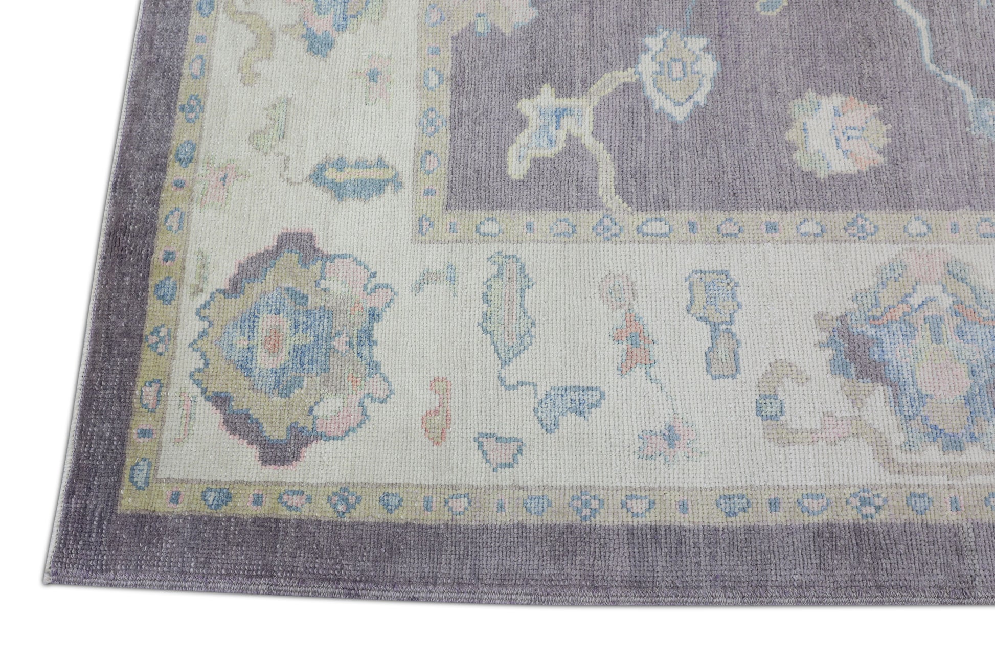 Turkish Oushak Rug 6'3" x 9'2" #3059