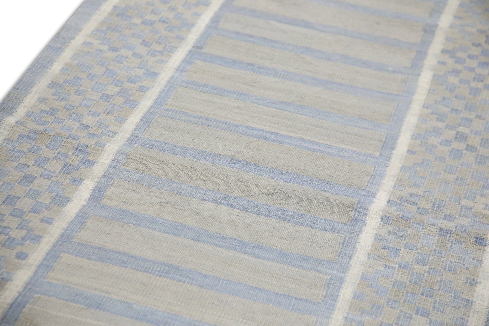 Oriental Flatweave Turkish Kilim 3' x 12'4" #5193