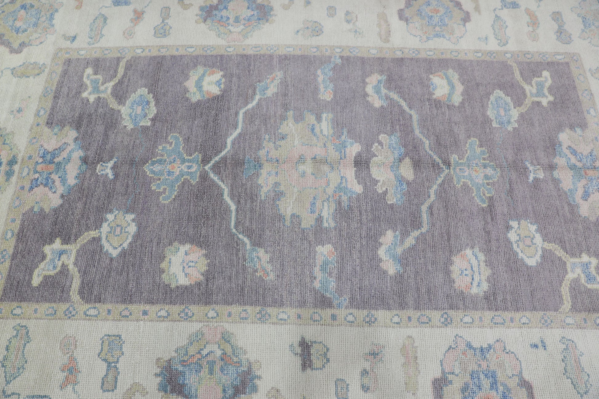 Turkish Oushak Rug 6'3" x 9'2" #3059