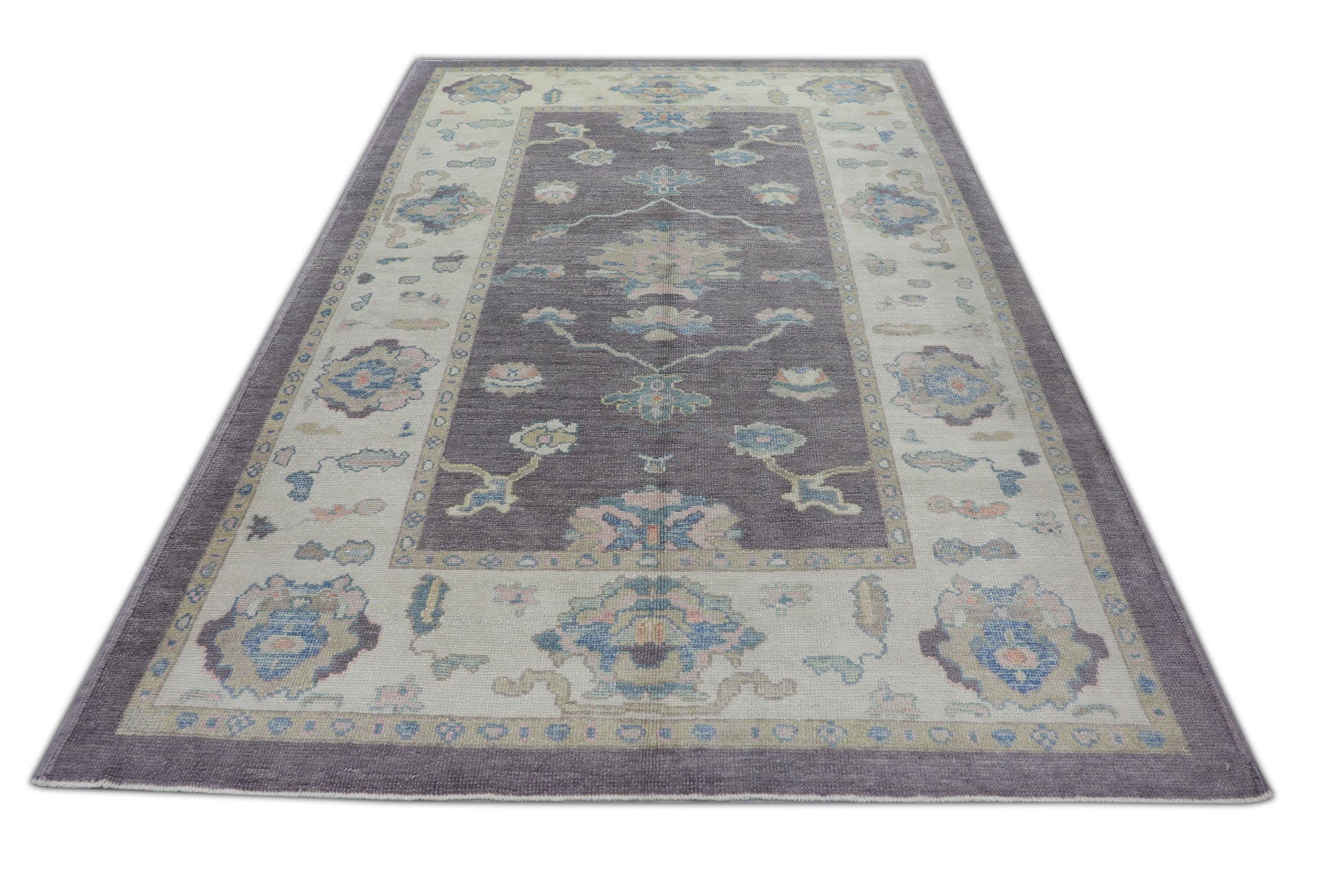 Turkish Oushak Rug 6'3" x 9'2" #3059