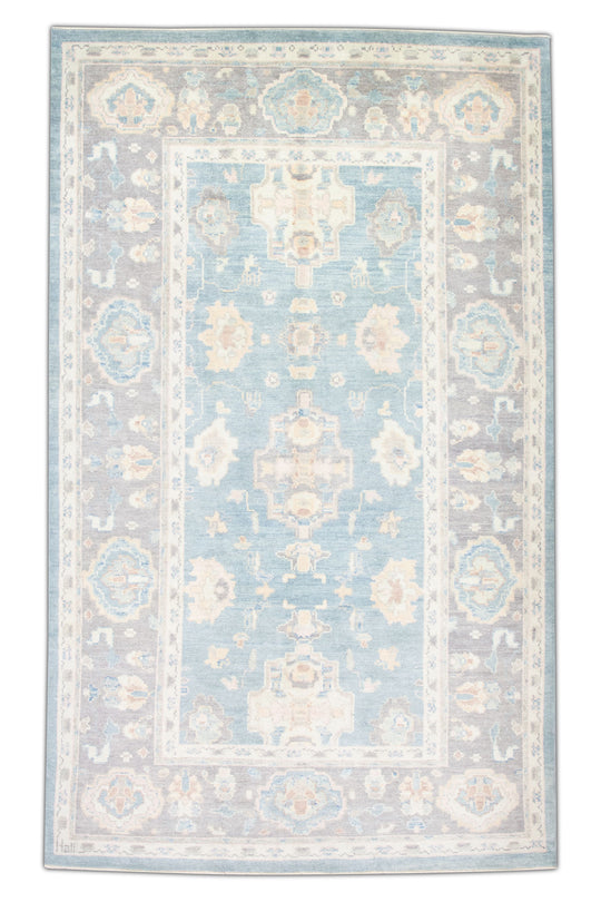 #3060 Turkish Oushak 5'11" x 9'11"