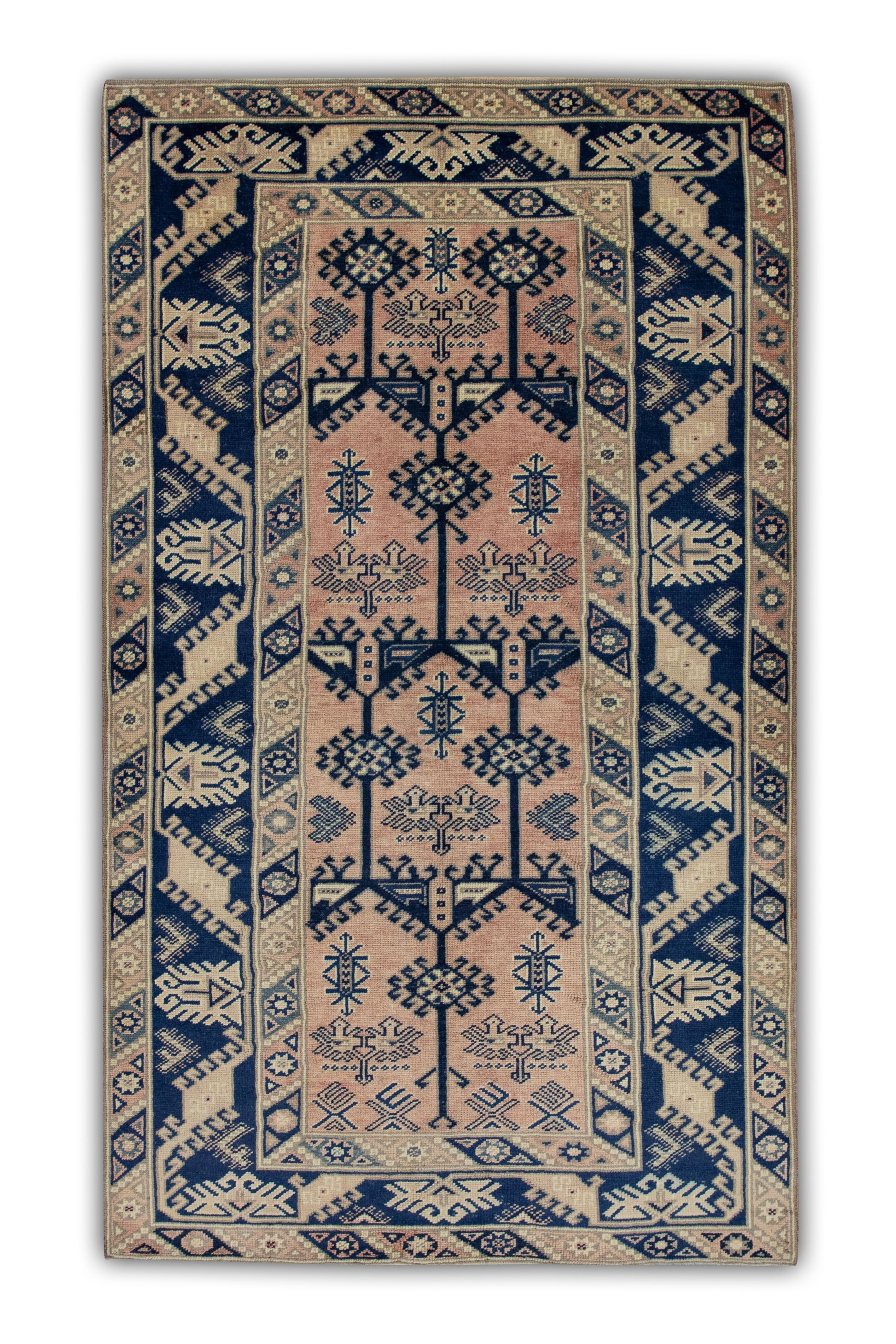 Turkish Vintage Anatolian Rug  4' x 6'11" #83