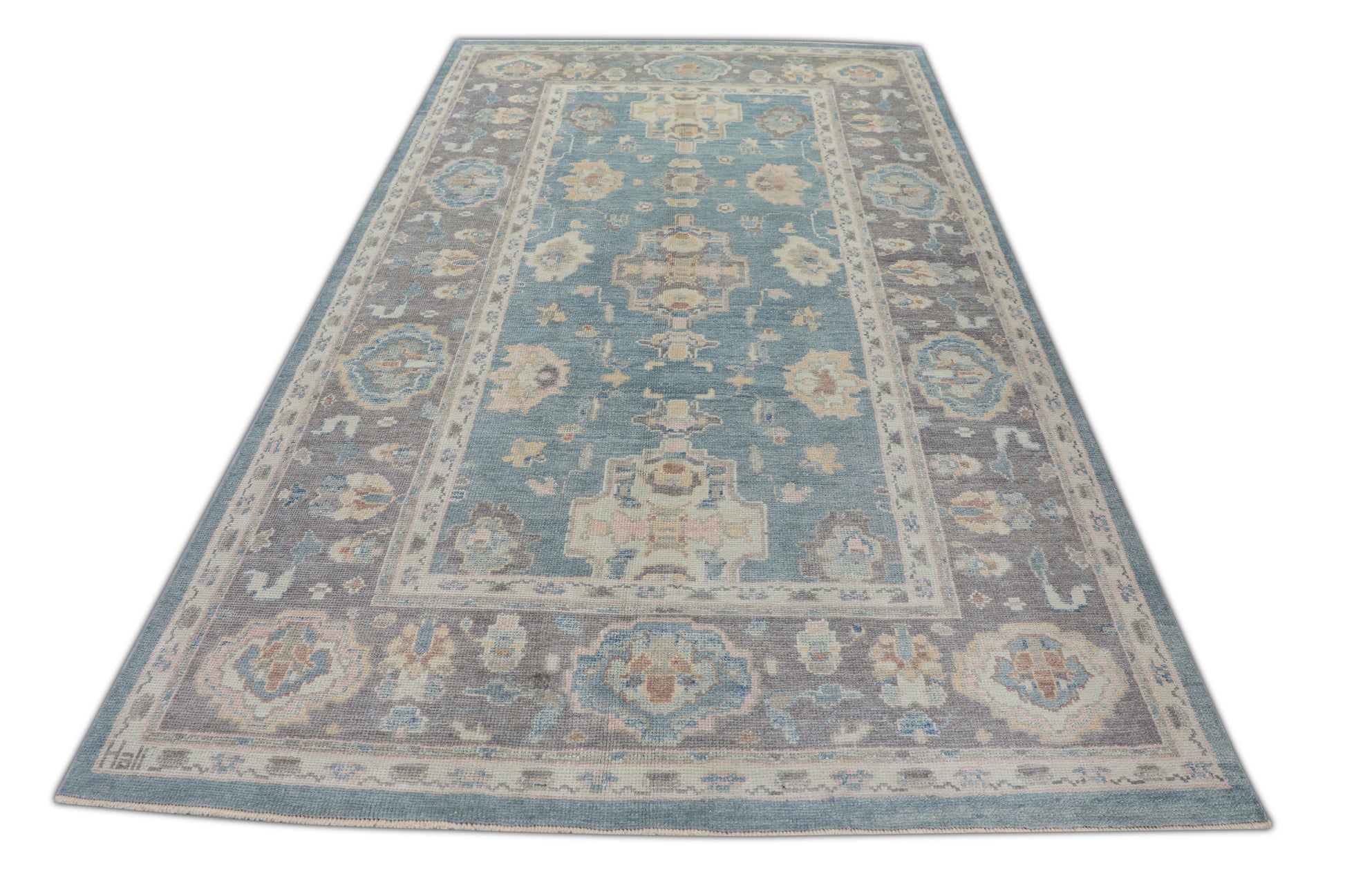 Turkish Oushak Rug 5'11" x 9'11" #3060
